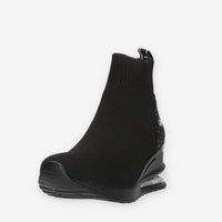 Xti Slip on nere da donna in tessuto con glitter
