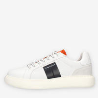 Ambitious Sneakers da uomo bianche blu e rosse
