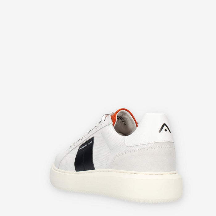 Ambitious Sneakers da uomo bianche blu e rosse