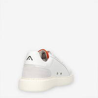 Ambitious Sneakers da uomo bianche blu e rosse