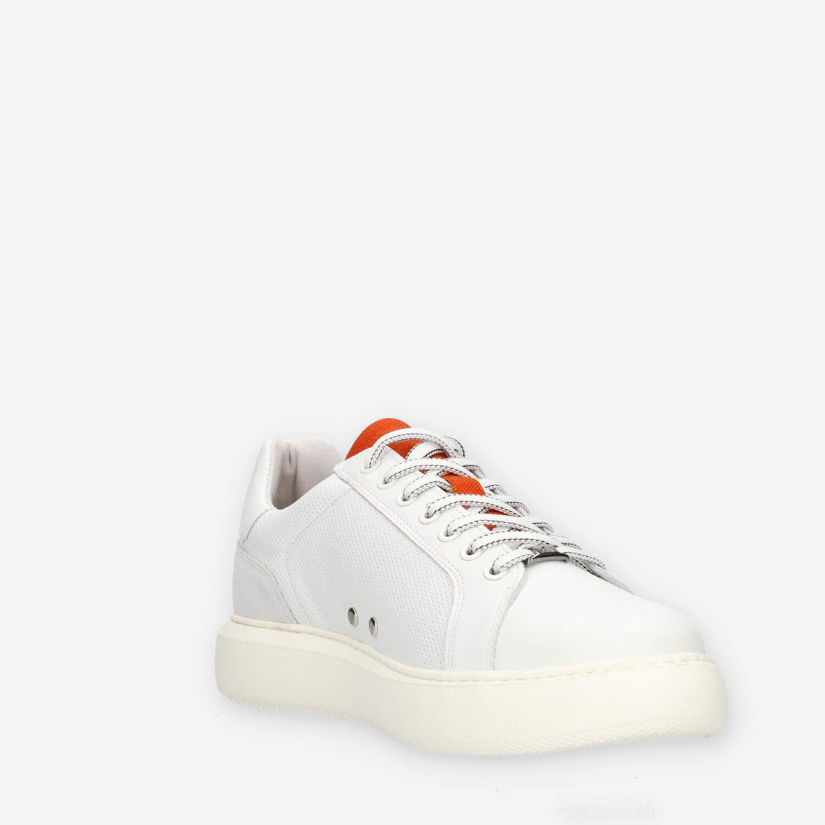 Ambitious Sneakers da uomo bianche blu e rosse