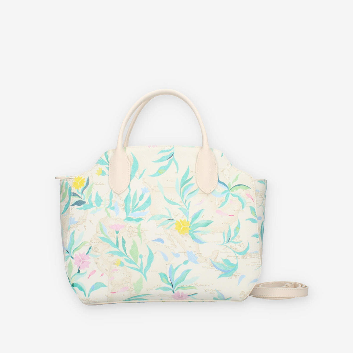 Alviero Martini Prima Classe Borsa a mano Geo Women Flowers