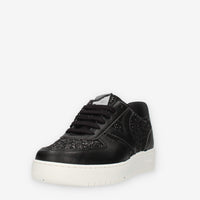 Victoria Sneakers nere glitterate da donna