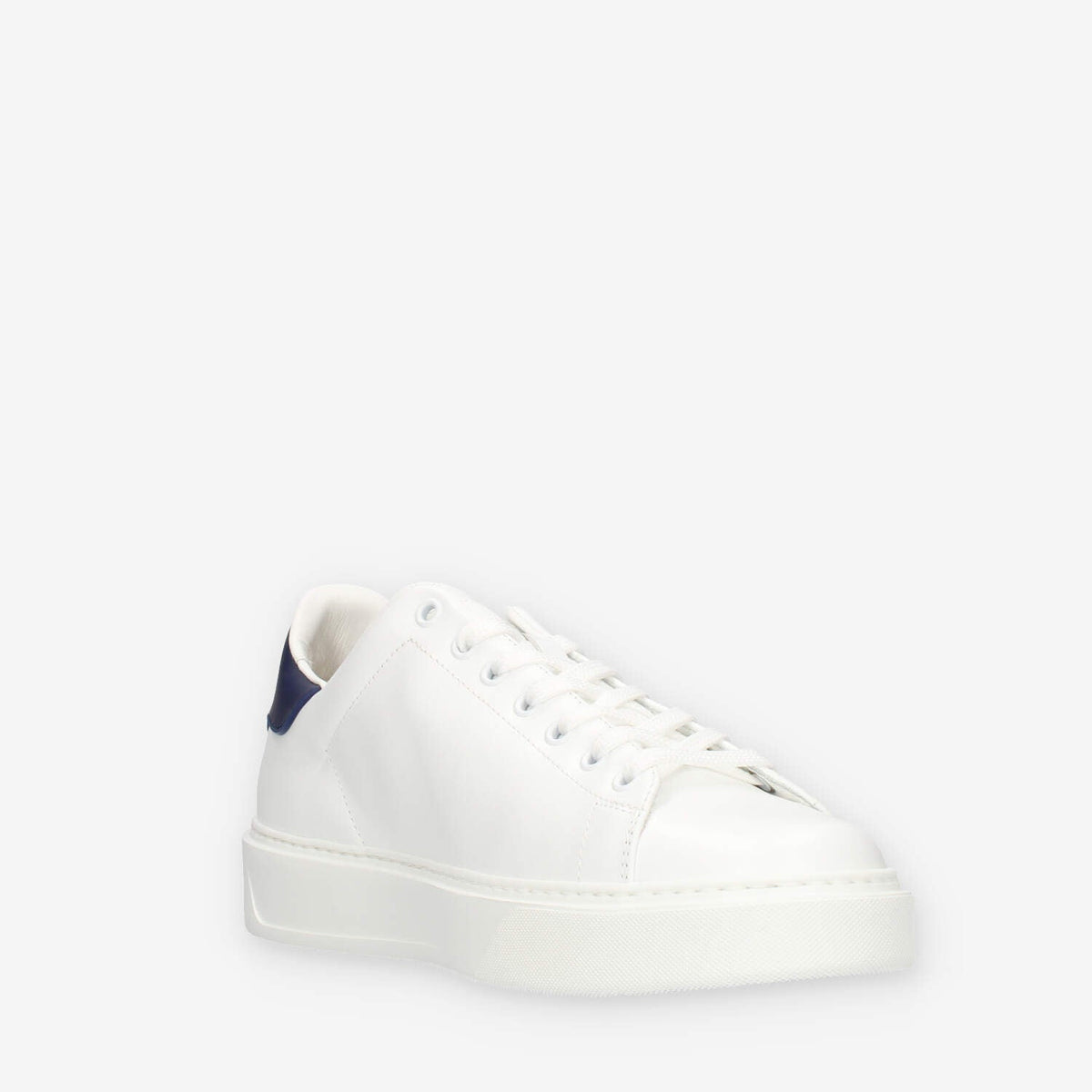 Woolrich Sneakers basse bianche e blu da uomo