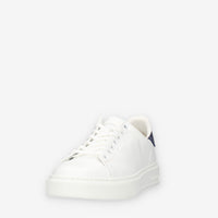 Woolrich Sneakers basse bianche e blu da uomo