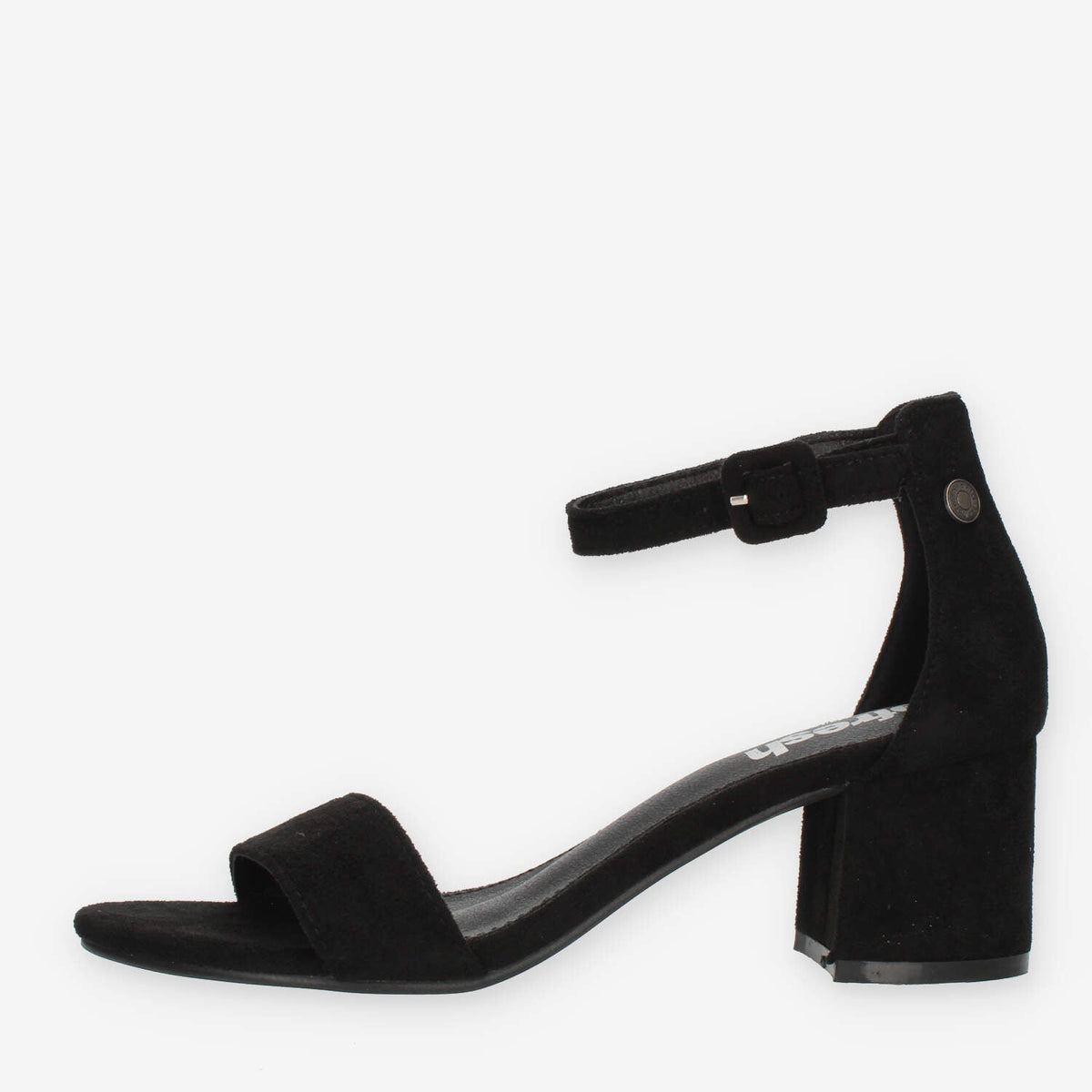 Refresh Sandali neri da donna con tacco
