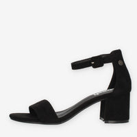 Refresh Sandali neri da donna con tacco