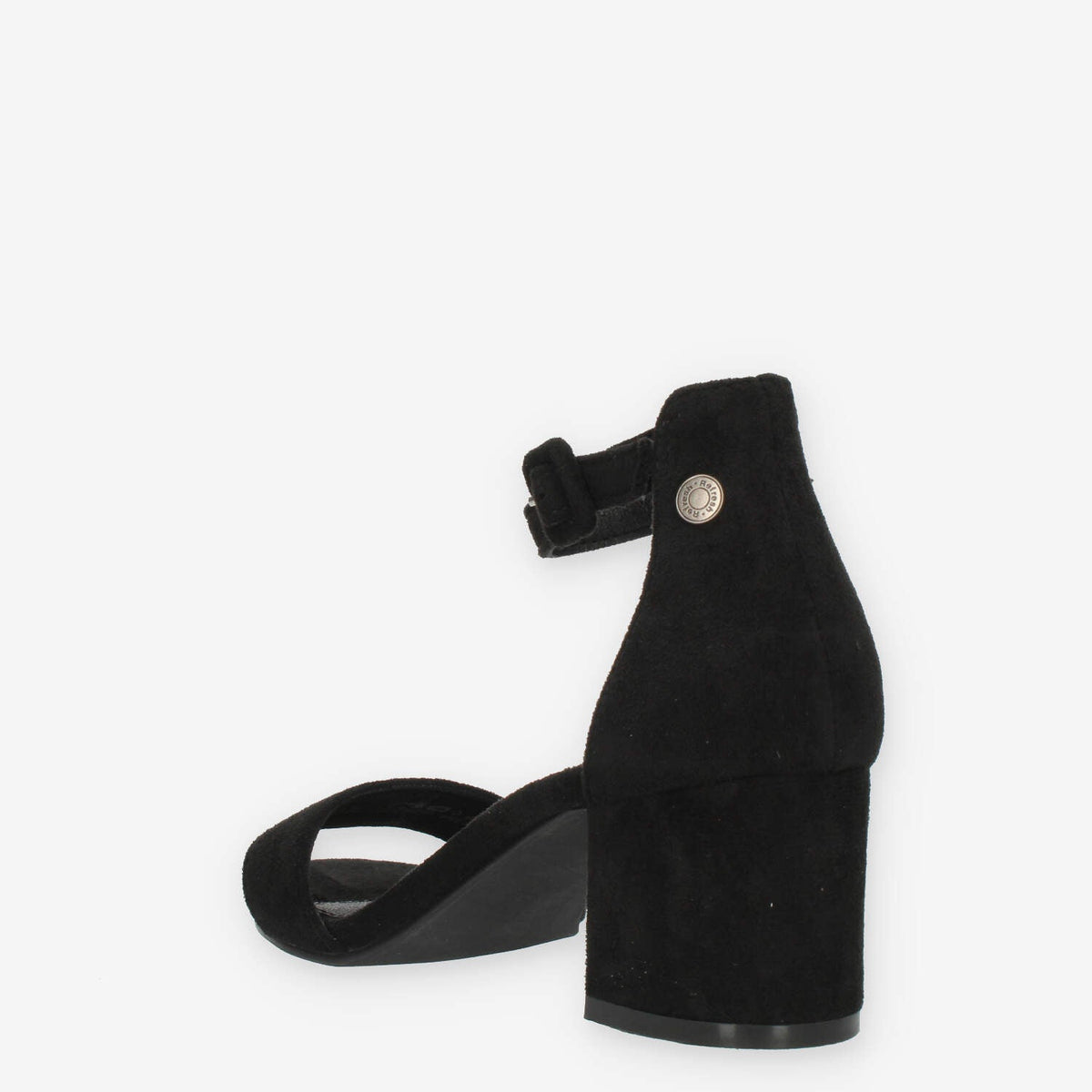 Refresh Sandali neri da donna con tacco