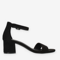 Refresh Sandali neri da donna con tacco
