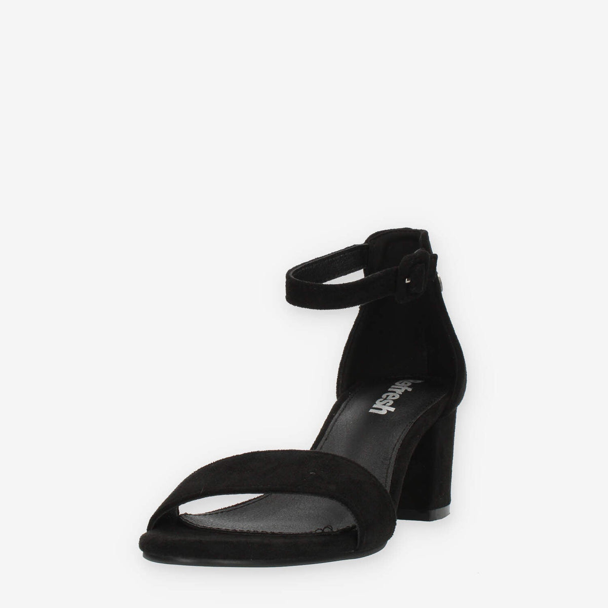 Refresh Sandali neri da donna con tacco