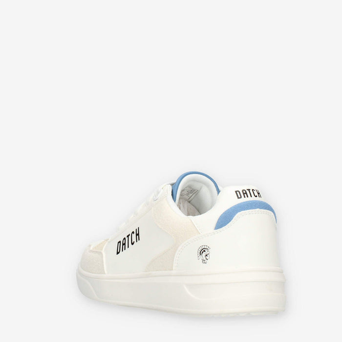 Datch Sneakers da uomo bianche e azzurre