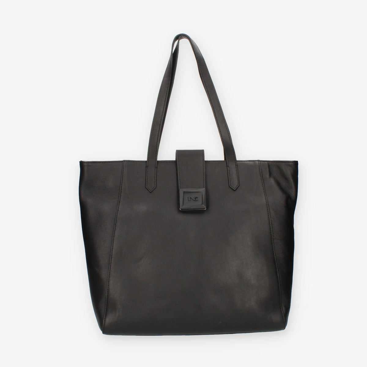 Nero Giardini Borsa modello shopping in pelle nera