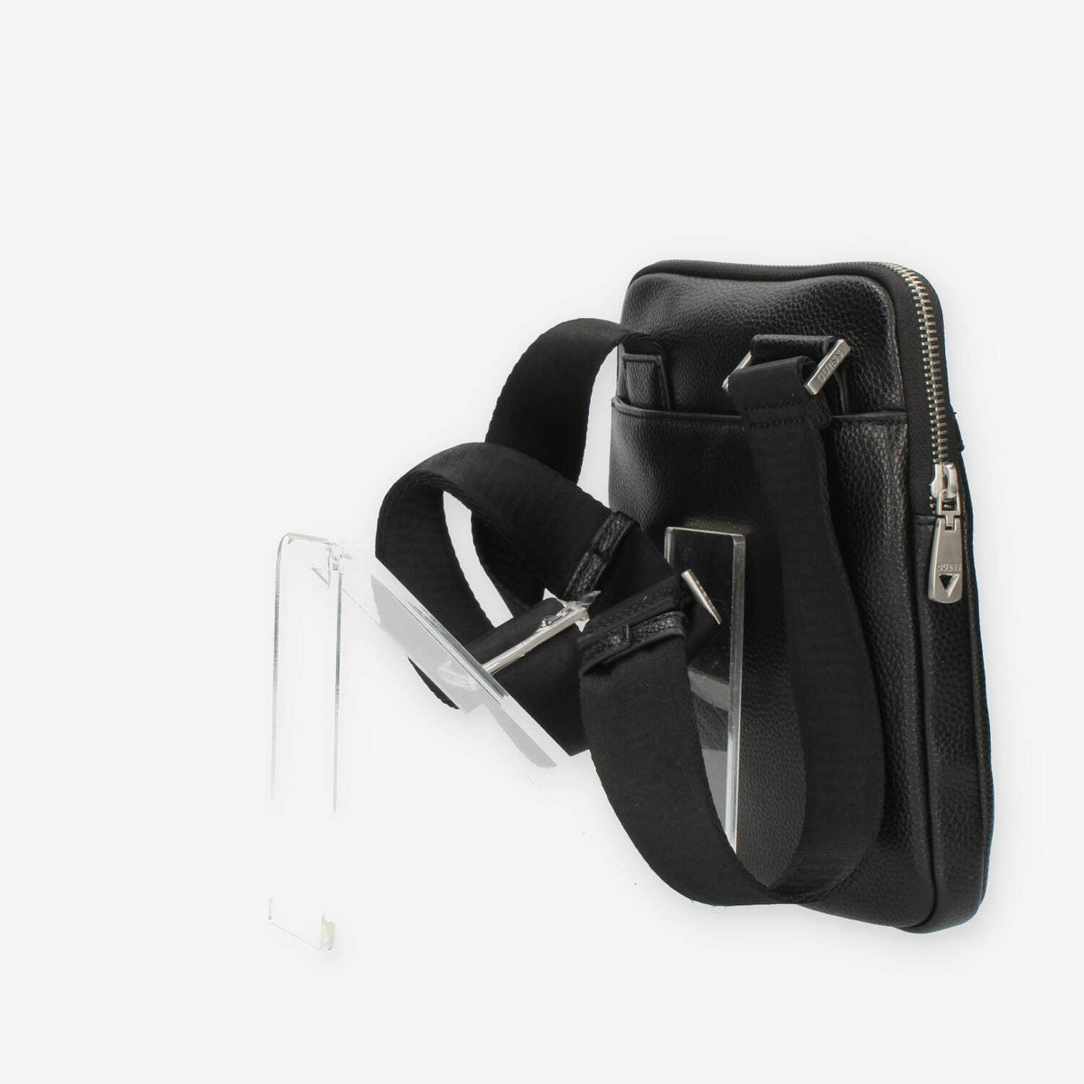 Guess Riviera Borsa a tracolla da uomo nera