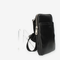 Guess Riviera Borsa a tracolla da uomo nera
