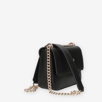 Guess Eco Elements Borsetta a tracolla in saffiano nero