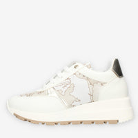 Alviero Martini Sneakers linea junior bianche e Geo Safari
