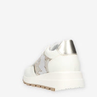 Alviero Martini Sneakers linea junior bianche e Geo Safari
