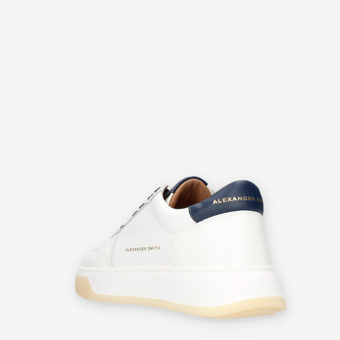 Alexander Smith Harrow Sneakers bianche e blu da uomo
