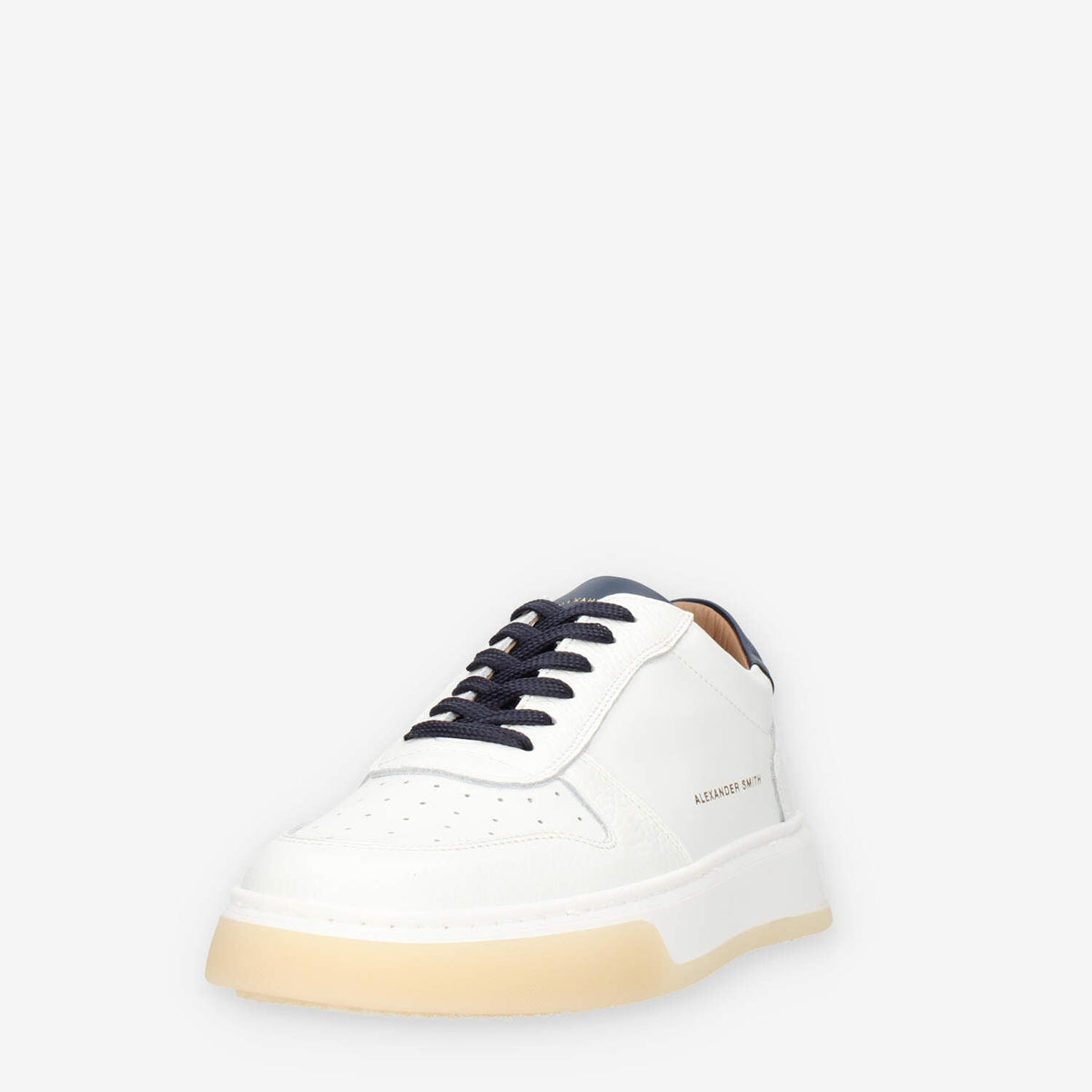 Alexander Smith Harrow Sneakers bianche e blu da uomo