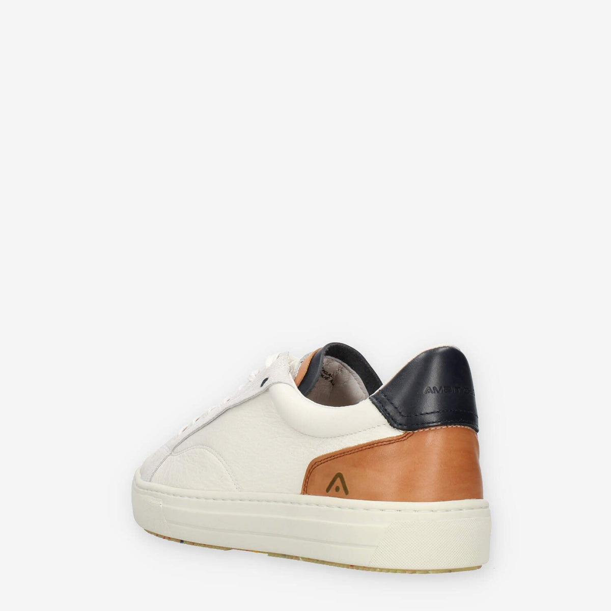 Ambitious Sneakers da uomo bianche e cuoio