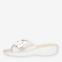 Clia Walk Comfort 97 Ciabatte bianche e argento da donna