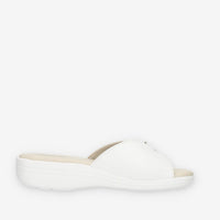 Clia Walk Comfort 97 Ciabatte bianche e argento da donna