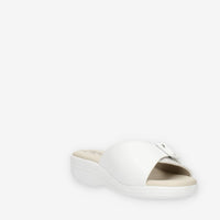 Clia Walk Comfort 97 Ciabatte bianche e argento da donna