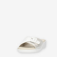 Clia Walk Comfort 97 Ciabatte bianche e argento da donna