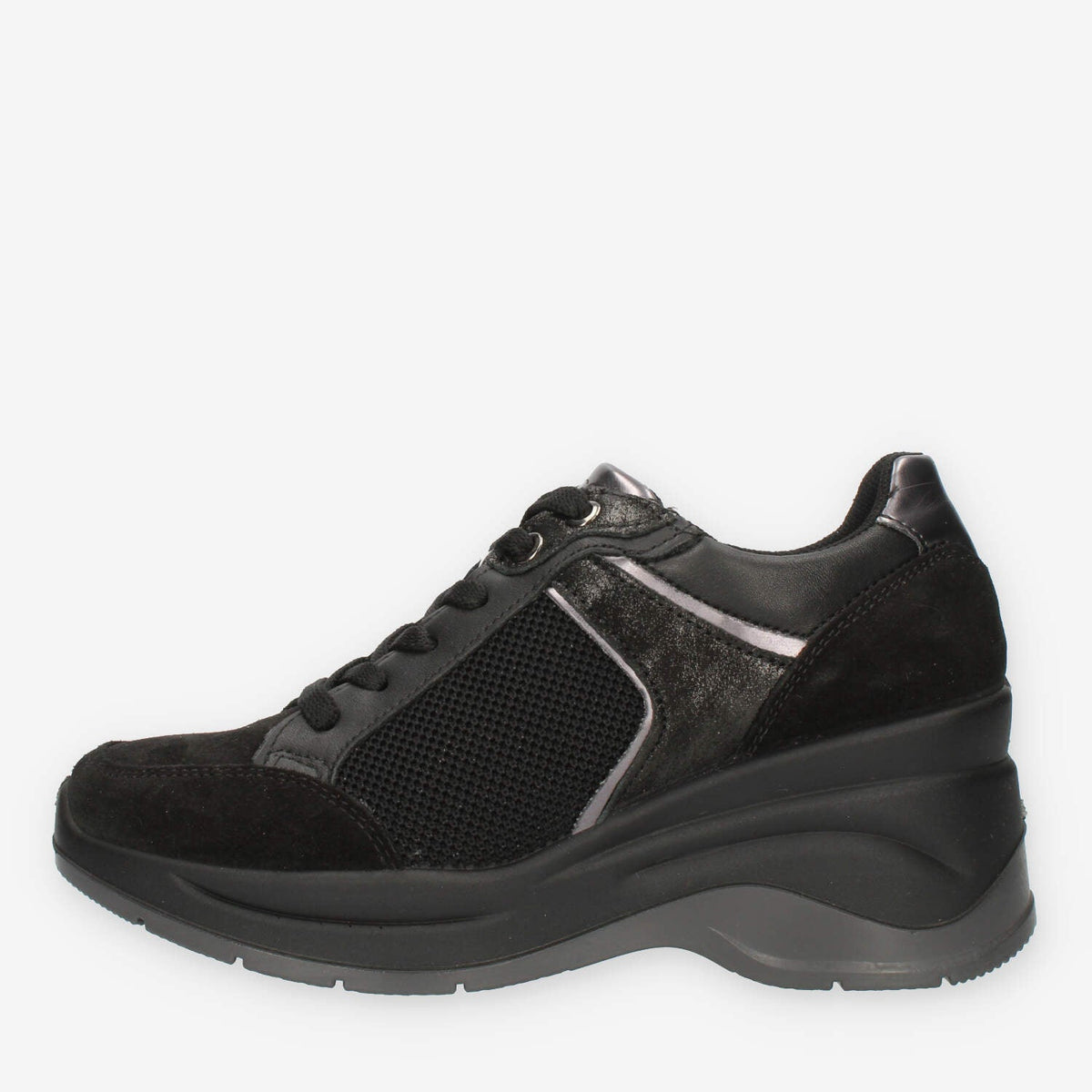 Igi&co Sneakers nere da donna con Memory Foam