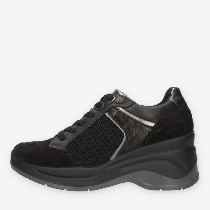 Igi&co Sneakers nere da donna con Memory Foam