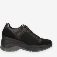 Igi&co Sneakers nere da donna con Memory Foam