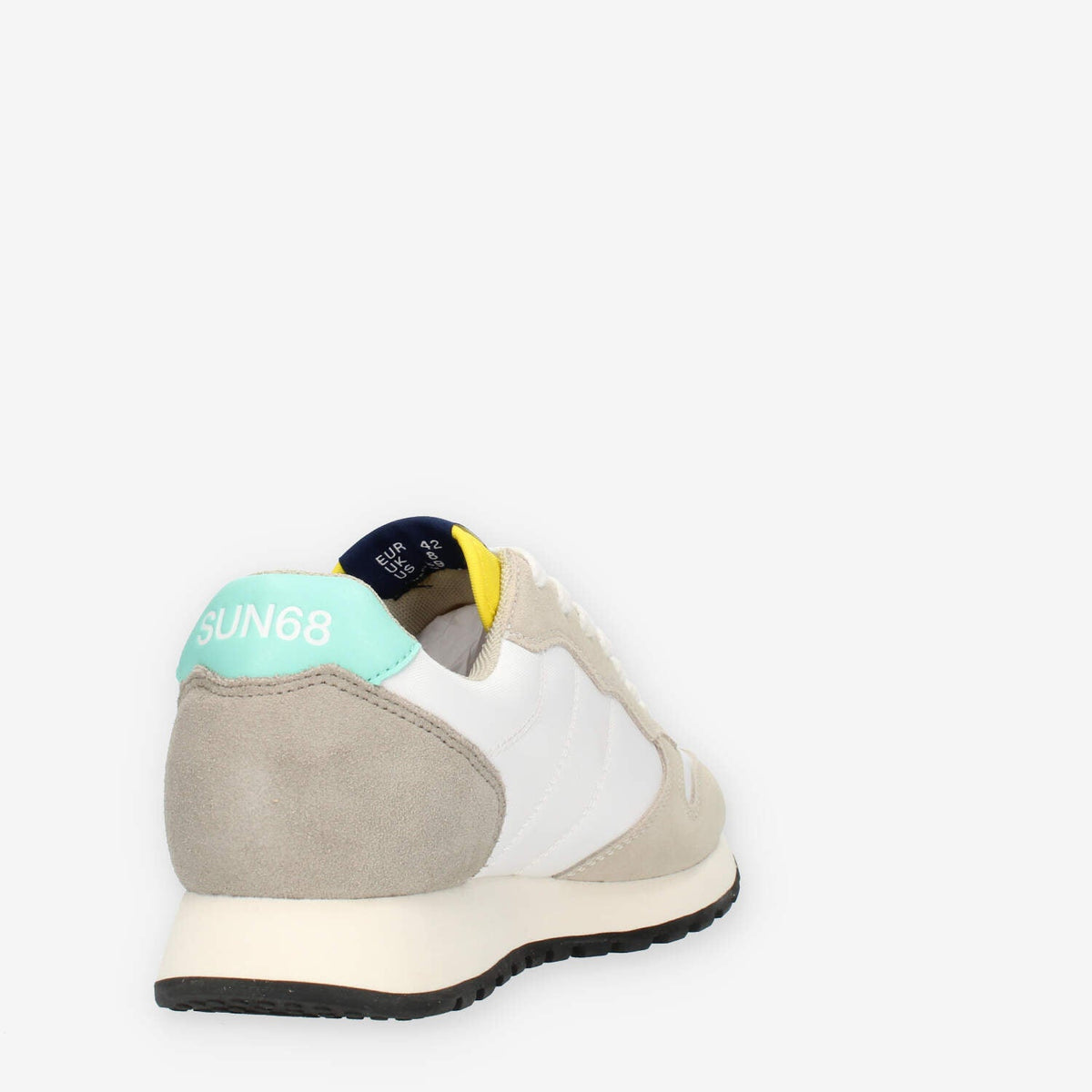 Sun68 Jaki Summer Time Sneakers da uomo grigie bianche e azzurre