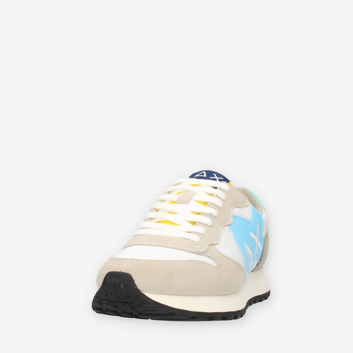 Sun68 Jaki Summer Time Sneakers da uomo grigie bianche e azzurre