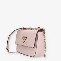 Guess Eco Elements Borsetta a tracolla in saffiano rosa