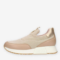 Liu Jo Kiss 504 Slip on da donna beige glitterate