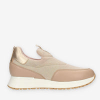 Liu Jo Kiss 504 Slip on da donna beige glitterate