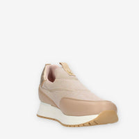 Liu Jo Kiss 504 Slip on da donna beige glitterate