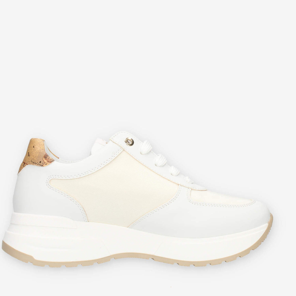 Alviero Martini Sneakers linea junior bianche e Geo Classic con strass