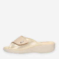 Clia Walk Comfort 96 Ciabatte beige e oro da donna