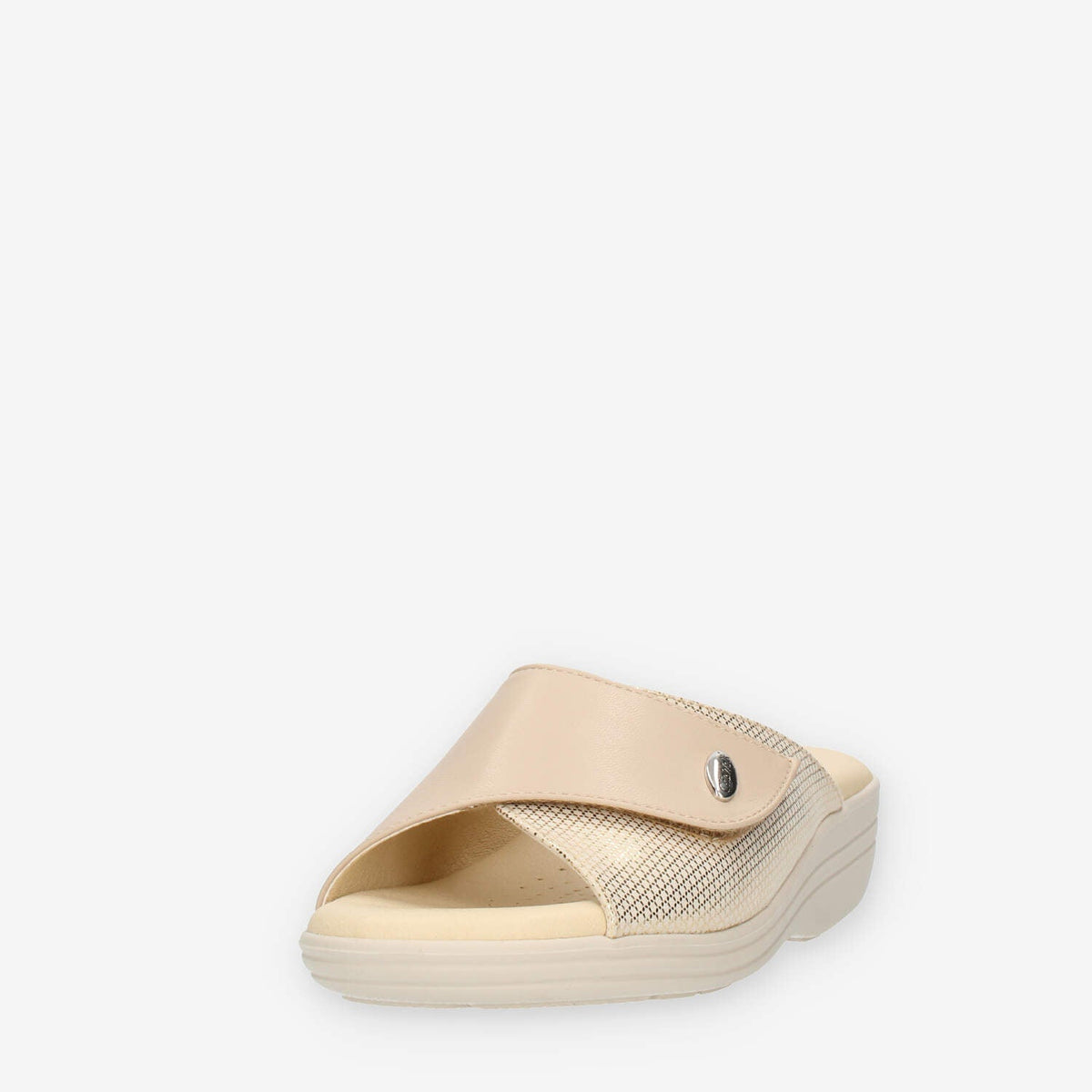 Clia Walk Comfort 96 Ciabatte beige e oro da donna