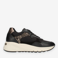 Nero Giardini Sneakers nere con strass
