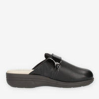 Clia Walk Elastica Ciabatte chiuse nere da donna