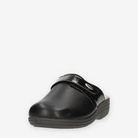 Clia Walk Elastica Ciabatte chiuse nere da donna
