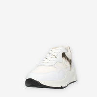 Nero Giardini Sneakers bianche e oro da donna
