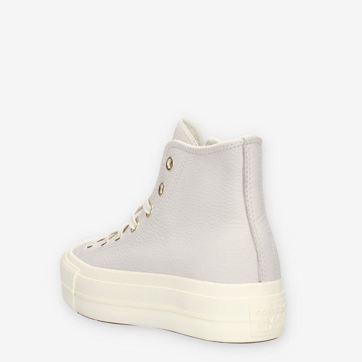 Converse CTAS Lift Hi Sneakers alte grigie in pelle