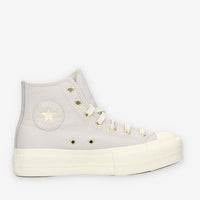 Converse CTAS Lift Hi Sneakers alte grigie in pelle