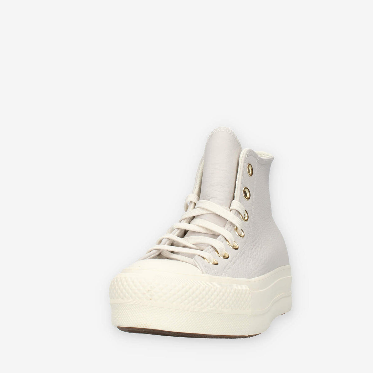 Converse CTAS Lift Hi Sneakers alte grigie in pelle