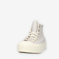 Converse CTAS Lift Hi Sneakers alte grigie in pelle