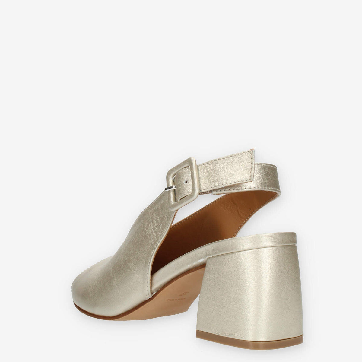 Melluso Melissa Sandali platino con tacco