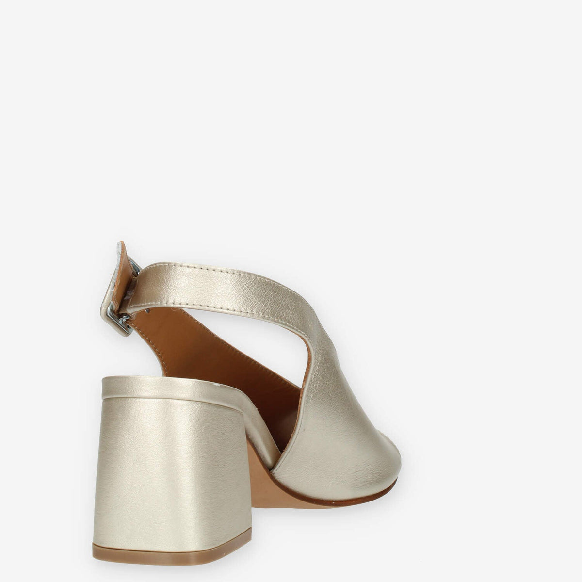 Melluso Melissa Sandali platino con tacco